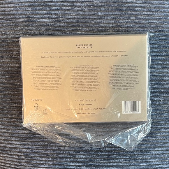 *NWT* ICONIC London Blaze Chase Face Palette - Picture 13 of 14